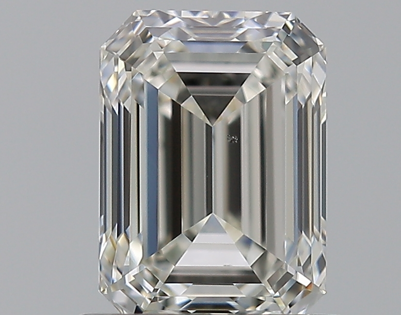 1 CaratH-VS2 - Cut Emerald Diamond