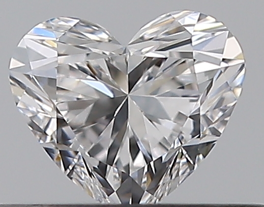 0.38 CaratD-IF - Cut Heart Diamond