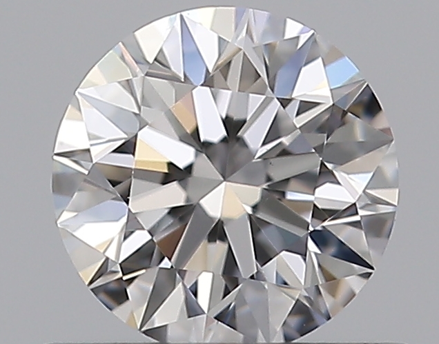 0.5 CaratD-SI1 EX Cut Round Diamond