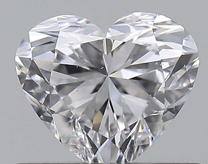 0.54 CaratD-VS2 - Cut Heart Diamond