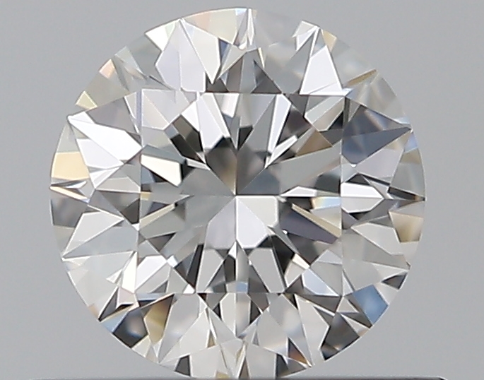 0.53 CaratF-VVS1 EX Cut Round Diamond