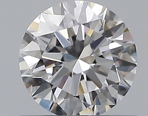 0.5 CaratD-VS1 EX Cut Round Diamond