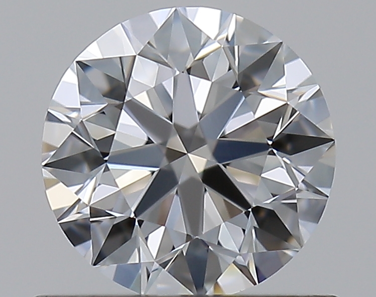 0.66 CaratD-VVS1 EX Cut Round Diamond
