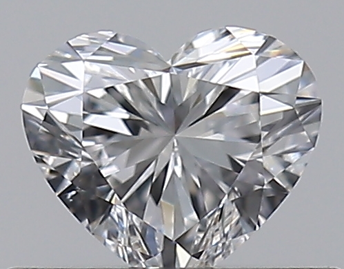 0.4 CaratE-VVS1 - Cut Heart Diamond