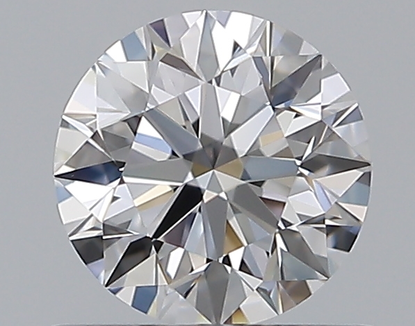 0.53 CaratD-VVS1 EX Cut Round Diamond