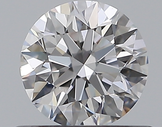 0.5 CaratD-VS1 EX Cut Round Diamond