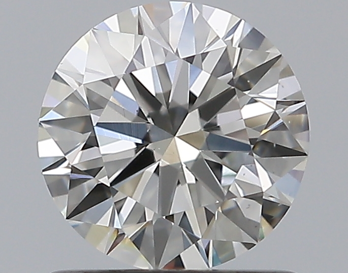 0.81 CaratI-VS2 EX Cut Round Diamond
