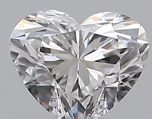 0.5 CaratD-VVS2 - Cut Heart Diamond