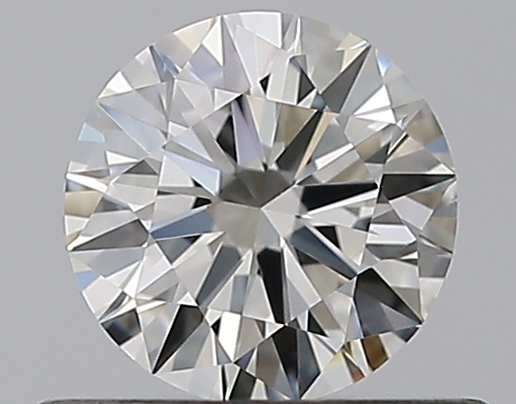 0.51 CaratI-VS1 EX Cut Round Diamond