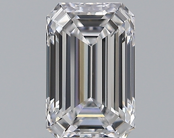 0.72 CaratD-VS1 - Cut Emerald Diamond