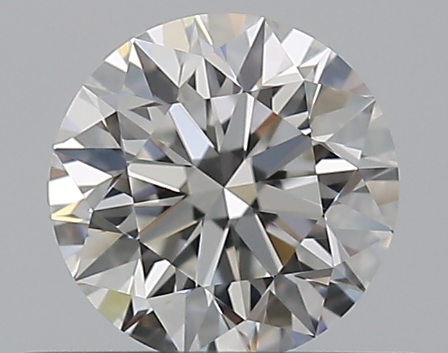 0.5 CaratF-VVS2 EX Cut Round Diamond