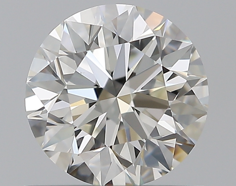 0.78 CaratI-VS1 EX Cut Round Diamond