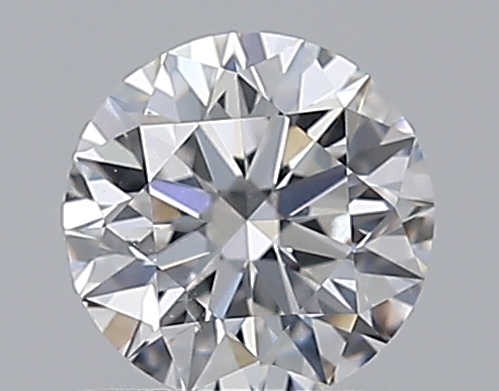0.61 CaratD-SI1 EX Cut Round Diamond