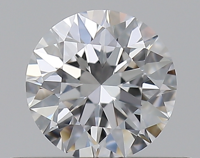 0.42 CaratD-VVS1 EX Cut Round Diamond