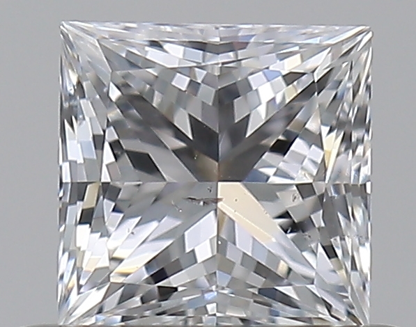0.5 CaratD-SI1 - Cut Princess Diamond