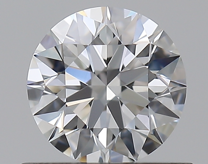 0.57 CaratF-VVS1 EX Cut Round Diamond