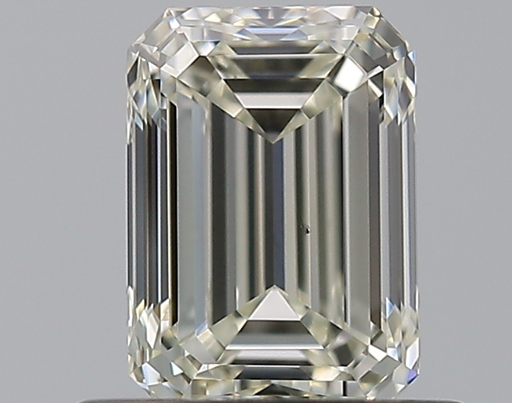 0.73 CaratL-VS2 - Cut Emerald Diamond