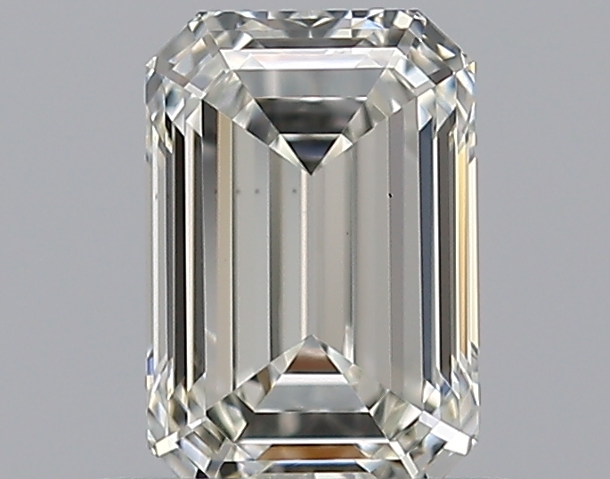 0.61 CaratJ-VS2 - Cut Emerald Diamond