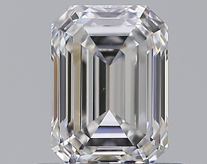 0.6 CaratF-VS1 - Cut Emerald Diamond
