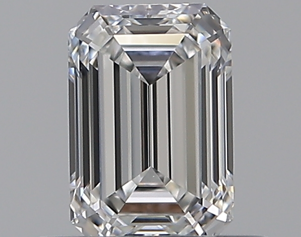 0.52 CaratF-VVS2 - Cut Emerald Diamond