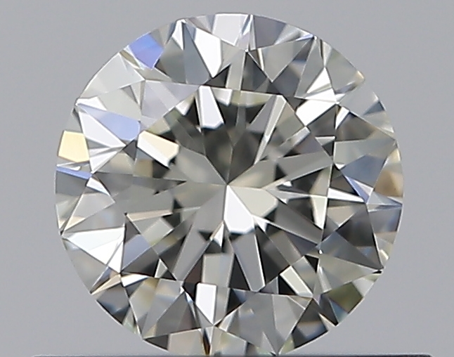 0.5 CaratJ-VVS1 EX Cut Round Diamond