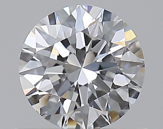 0.5 CaratE-VVS1 EX Cut Round Diamond