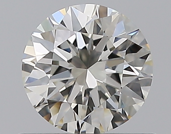 0.49 CaratJ-VVS1 EX Cut Round Diamond