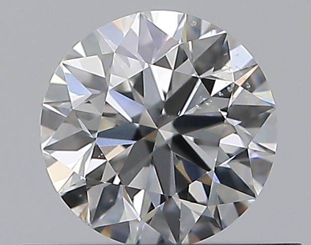 0.45 CaratH-SI2 EX Cut Round Diamond