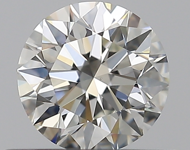 0.46 CaratJ-VVS2 EX Cut Round Diamond