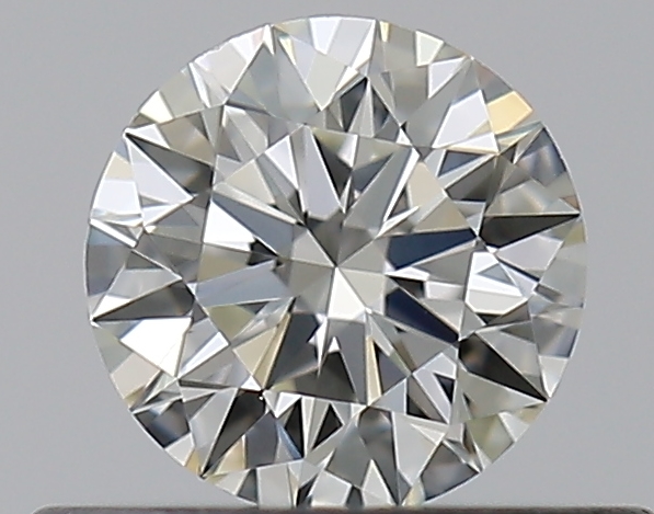 0.33 CaratJ-VVS2 EX Cut Round Diamond