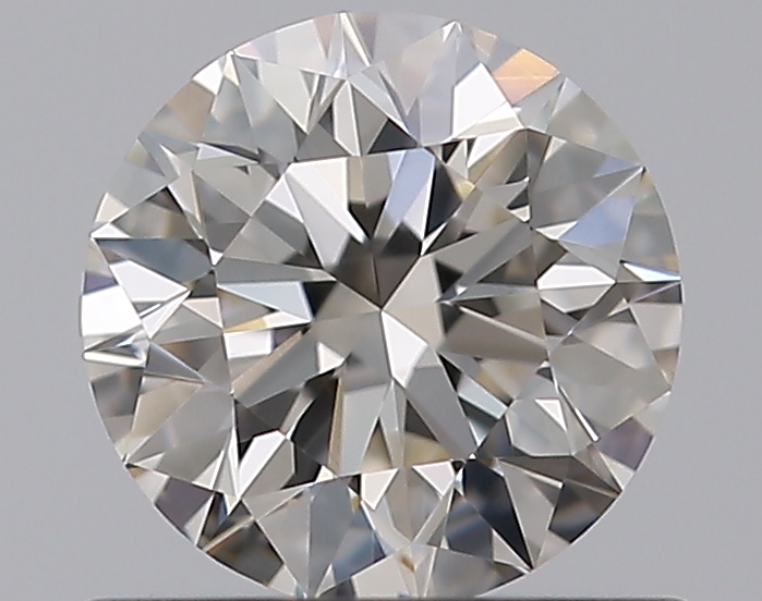 0.58 CaratJ-VVS2 EX Cut Round Diamond