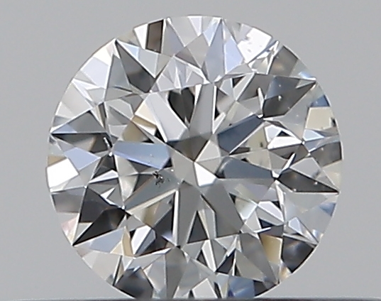 0.3 CaratF-SI1 EX Cut Round Diamond