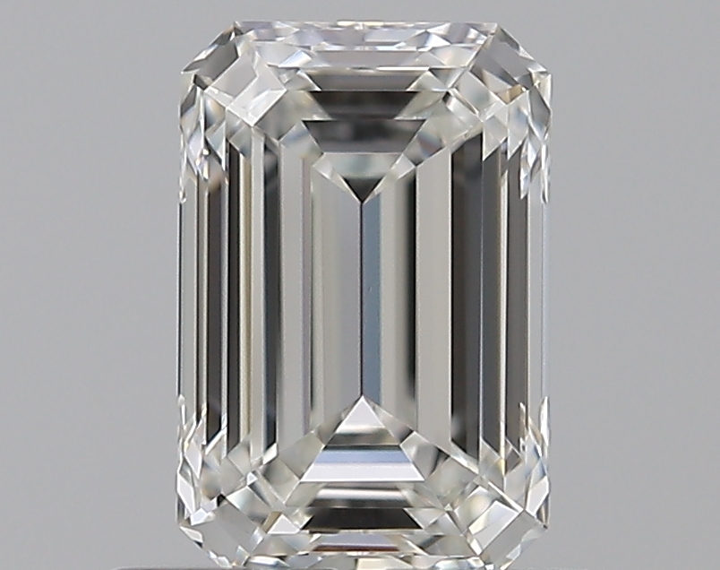 0.73 CaratH-VVS1 - Cut Emerald Diamond