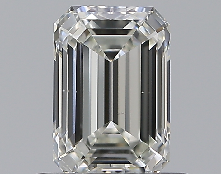 0.6 CaratJ-VS2 - Cut Emerald Diamond