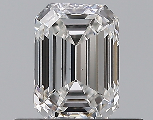 0.51 CaratF-SI1 - Cut Emerald Diamond