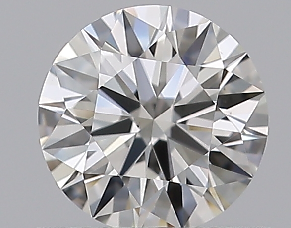 0.53 CaratI-VS1 EX Cut Round Diamond