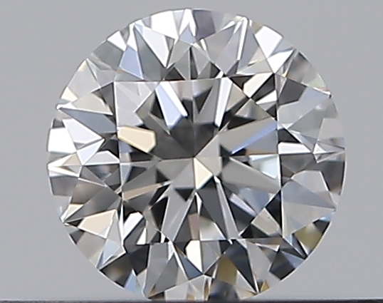 0.3 CaratF-VVS2 EX Cut Round Diamond