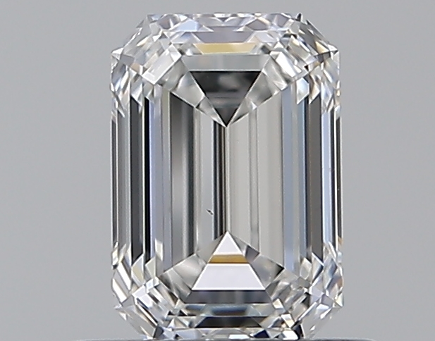 0.71 CaratF-VS1 - Cut Emerald Diamond