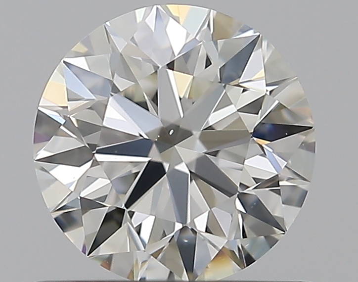 0.72 CaratI-VS2 EX Cut Round Diamond