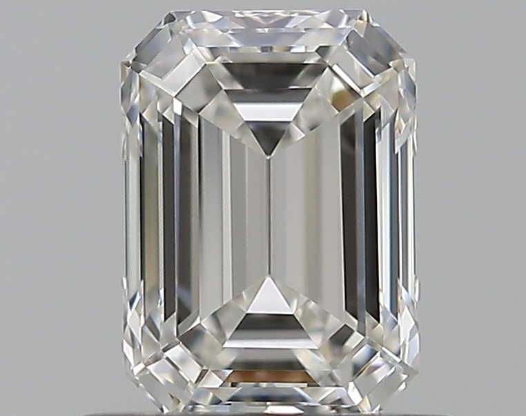 0.73 CaratH-VVS1 - Cut Emerald Diamond