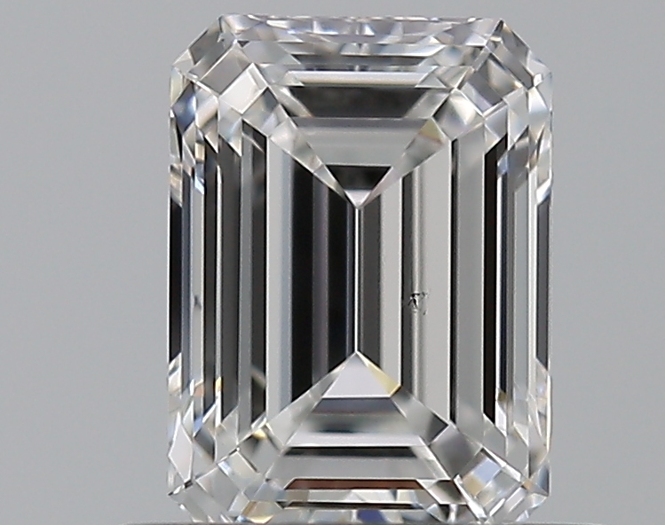 0.72 CaratE-VS2 - Cut Emerald Diamond