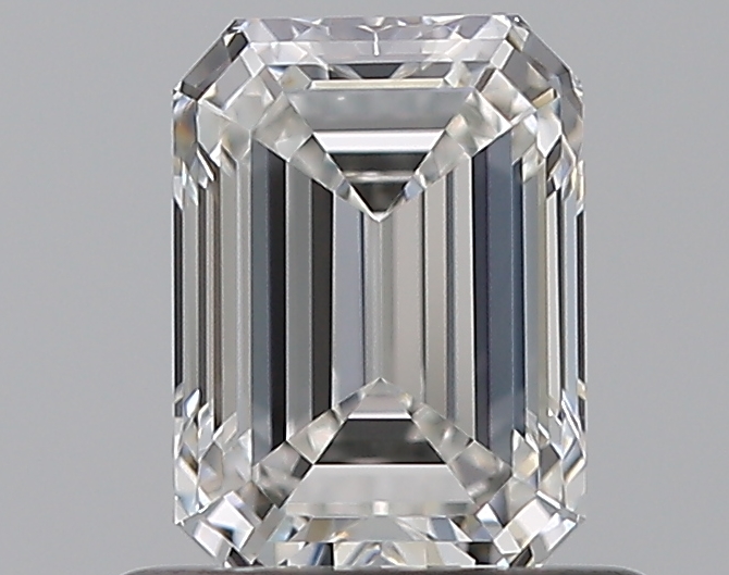 0.7 CaratF-VVS2 - Cut Emerald Diamond