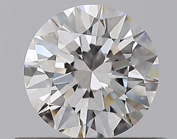 0.5 CaratF-VVS1 EX Cut Round Diamond