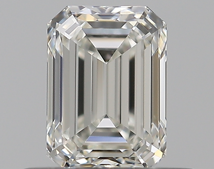 0.53 CaratI-VVS1 - Cut Emerald Diamond