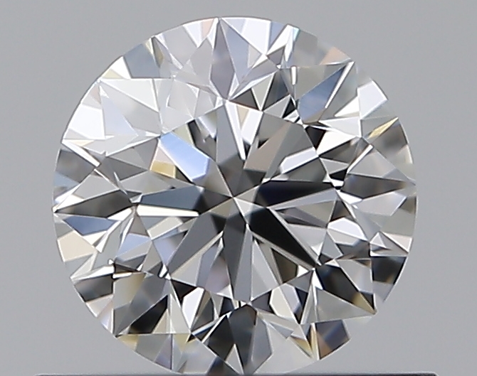 0.56 CaratF-VVS1 EX Cut Round Diamond