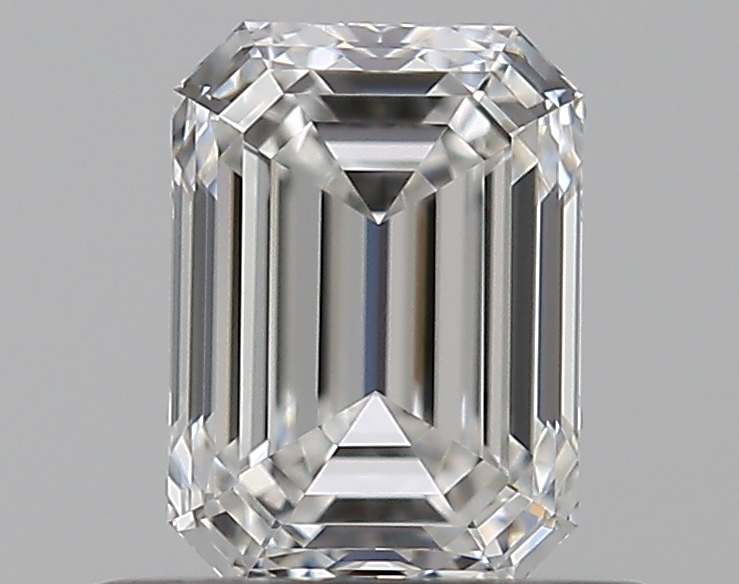 0.66 CaratF-VVS2 - Cut Emerald Diamond