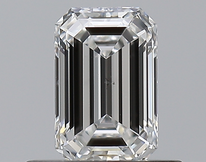 0.53 CaratF-SI1 - Cut Emerald Diamond