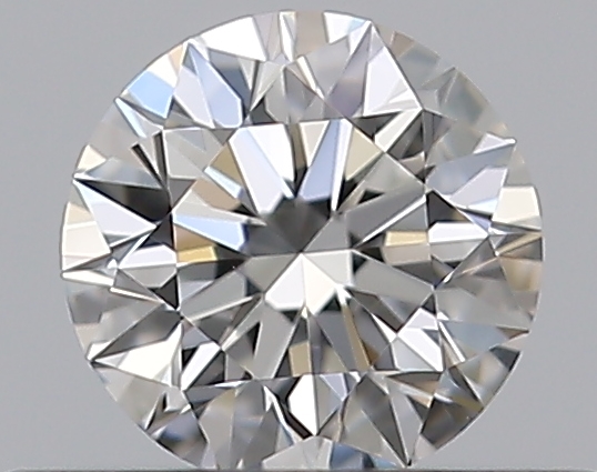 0.31 CaratF-VVS1 EX Cut Round Diamond