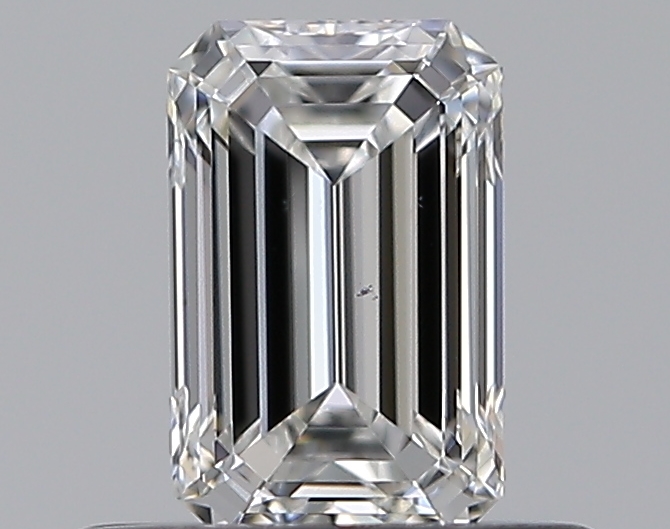 0.43 CaratF-SI1 - Cut Emerald Diamond