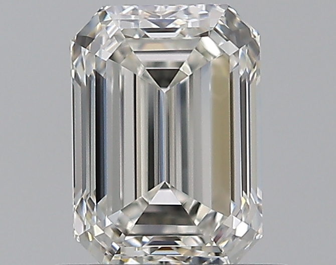 0.9 CaratH-VS1 - Cut Emerald Diamond